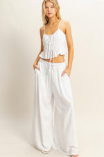 GOOD FIND LINEN BLEND POCKETED PANTS