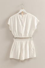 HAMPTONS LOOSE FIT TOP - WHITE