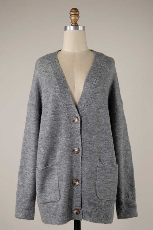 IN A RUSH OVERSIZED CARDIGAN