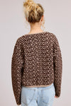 STAY WILD LEOPARD CARDIGAN