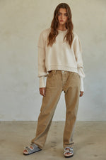 SASHA PULLOVER SWEATER