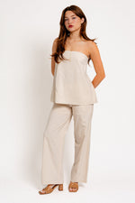 SIGHTSEER LONGLINE STRAPLESS TOP