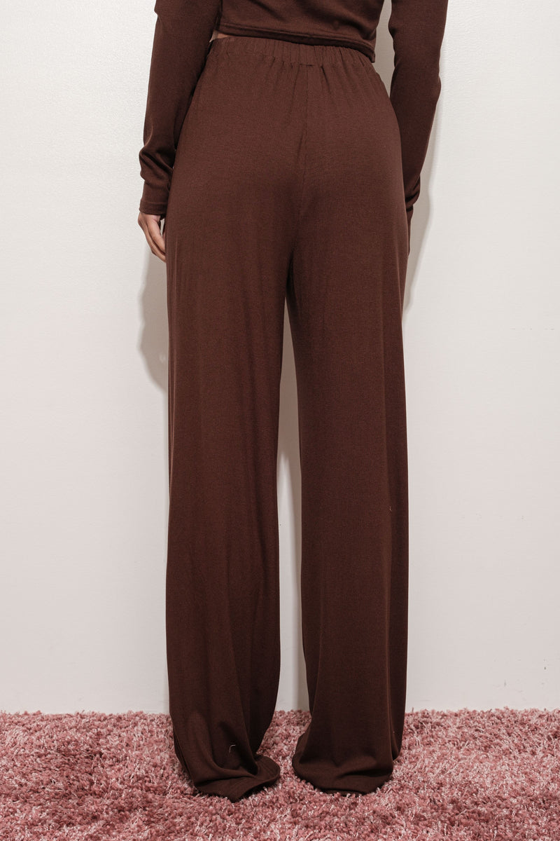 DAY OFF RIBBED KNIT PANTS