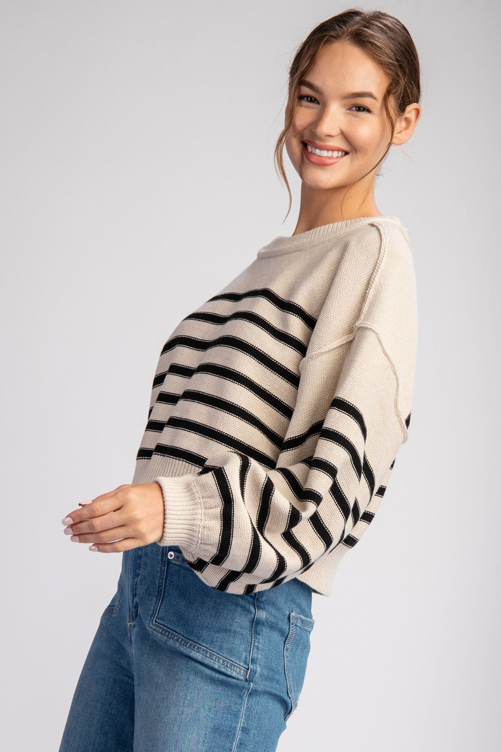 SUNDAY BEST CROPPED SWEATER