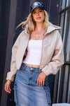 MODERN DAY CROPPED BOMBER JACKET