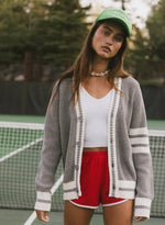 VARSITY KNIT CARDIGAN