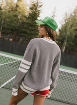 VARSITY KNIT CARDIGAN