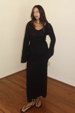 CHELSEA BELL SLEEVE KNIT DRESS