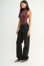 CREED LOW RISE RELAXED STRAIGHT LEG JEANS