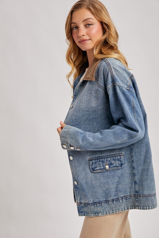WILDEST DREAMS DENIM BARN JACKET