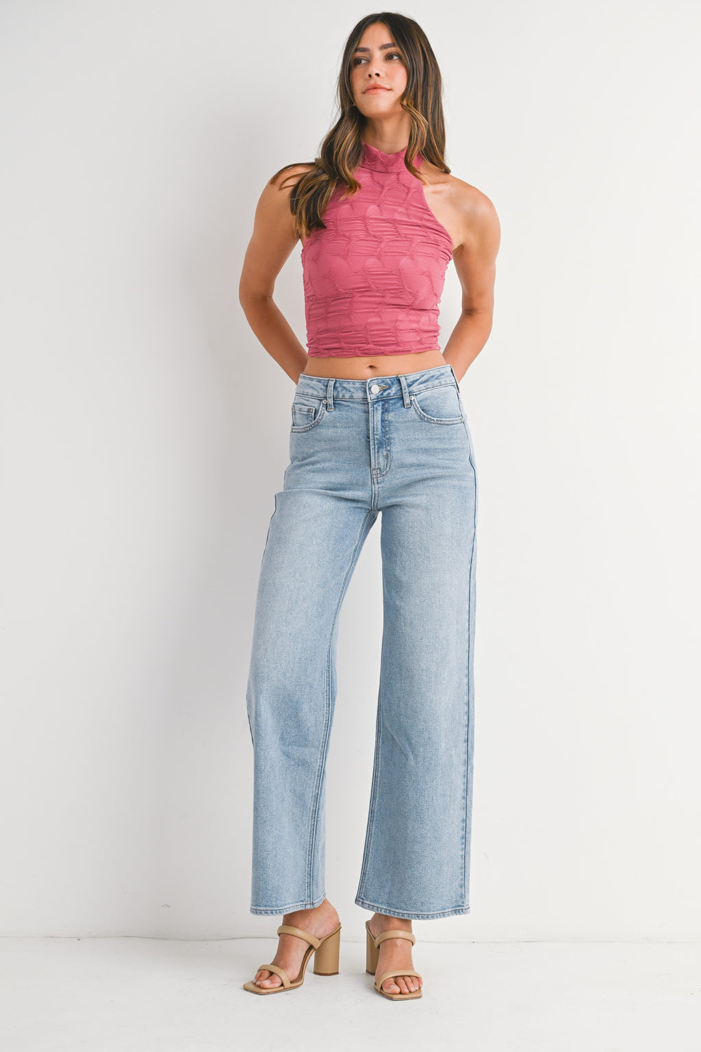 PERFECT MATCH STRAIGHT LEG JEANS - LIGHT