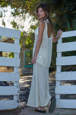 AMALFI CROCHET KNIT COVERUP TANK