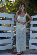 AMALFI CROCHET KNIT COVERUP TANK