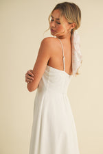 PALERMO LINEN MAXI DRESS