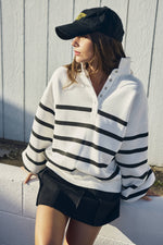 NOMAD SNAP BUTTON COLLARED PULLOVER