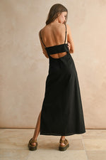MANHATTAN LINEN MAXI DRESS