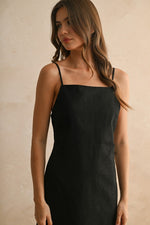 MANHATTAN LINEN MAXI DRESS