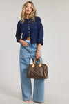 SET THE VIBES LIGHTWEIGHT CARDIGAN - NAVY