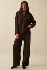 NORAH COLLARED KNIT SWEATER