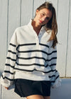 NOMAD SNAP BUTTON COLLARED PULLOVER