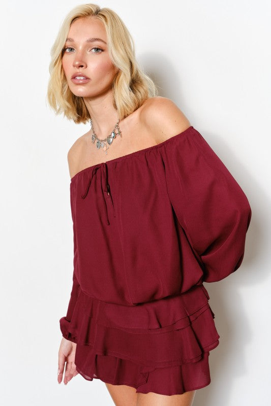 OWN IT OFF-THE-SHOULDER TOP