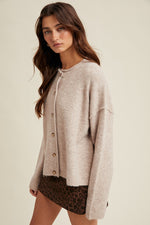 MADI OVERSIZED KNIT CARDIGAN