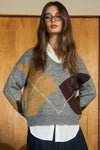 BROOME ARGYLE SWEATER