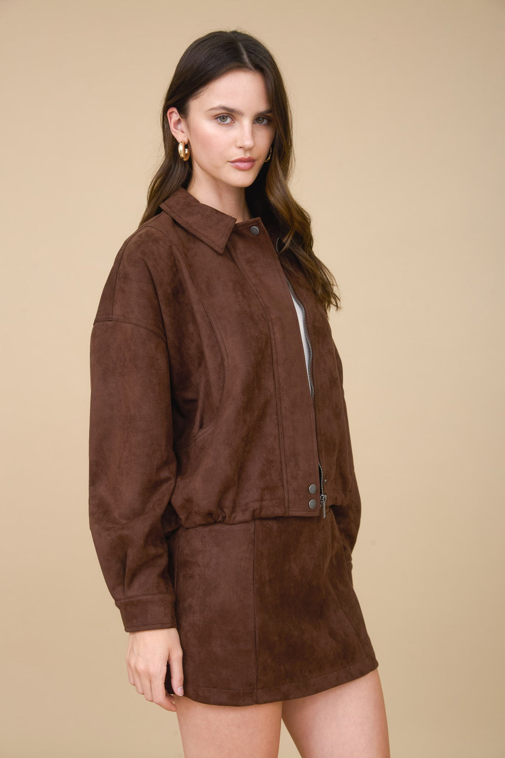 EMPIRE SUEDE JACKET