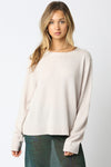 EMMA CASHMERE BLEND KNIT PULLOVER