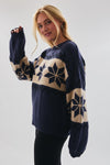 GOOD VIBES NORDIC SWEATER