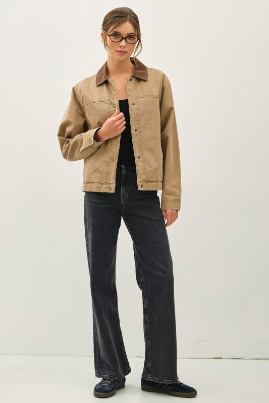 SWEET TALKER BARN JACKET - CAMEL