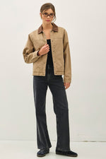 SWEET TALKER BARN JACKET - CAMEL
