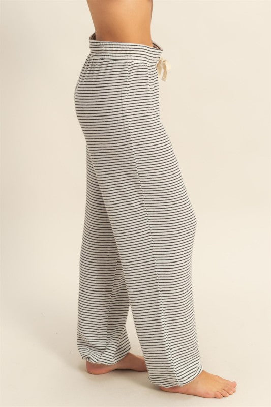 GAME OVER STRIPED JOGGERS