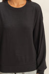 PLAY NICE BALLOON SLEEVE PULLOVER