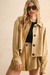VANDERBILT SUEDE JACKET