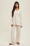 ALWAYS COZY RIBBED KNIT PULLOVER
