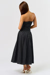 PRESLEY POLKA DOT TUBE MAXI DRESS