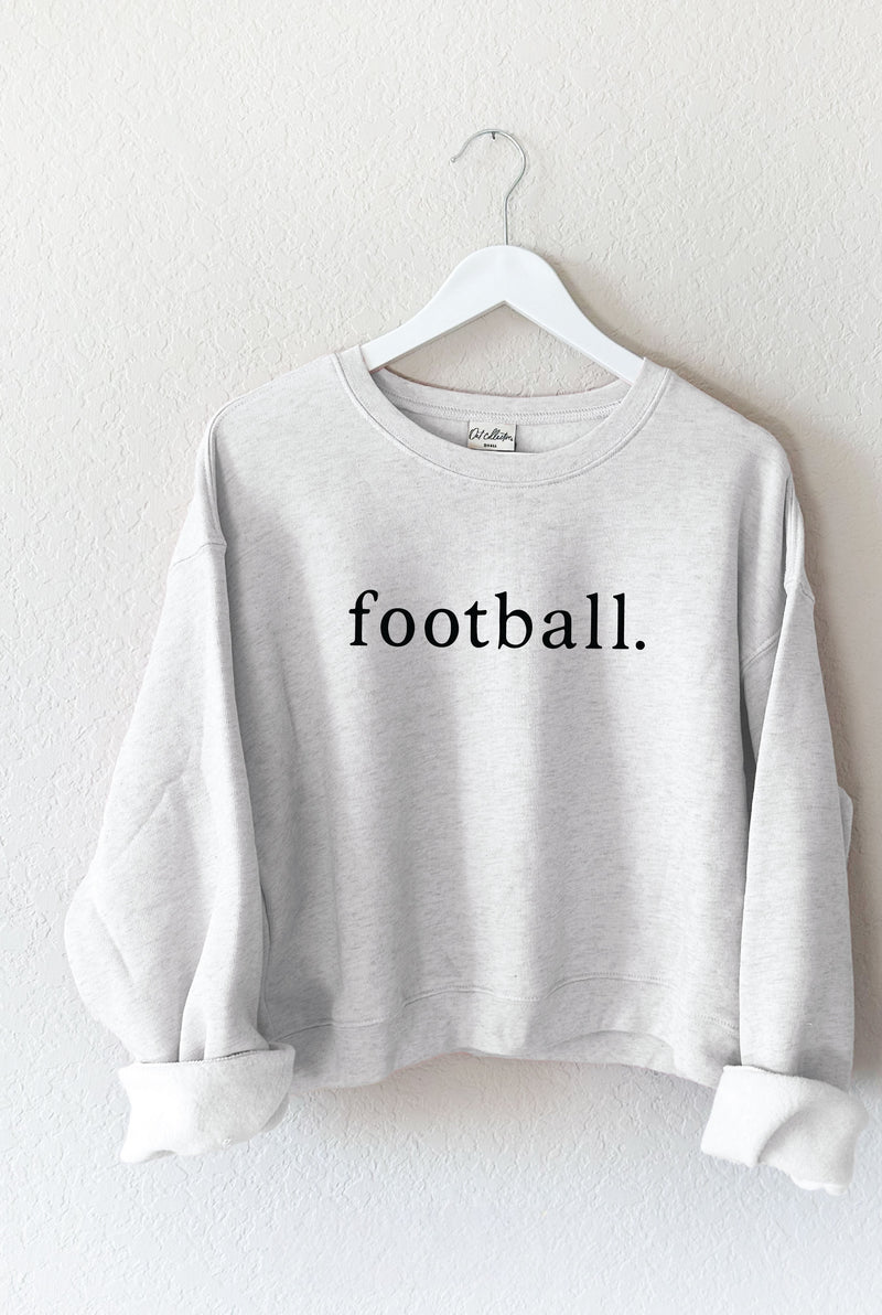 FOOTBALL GRAPHIC SWEATSHIRT