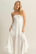 LOVE IS BLIND STRAPLESS MAXI DRESS - FINAL SALE