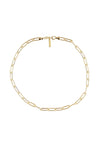 PAPER CLIP NECKLACE 18"