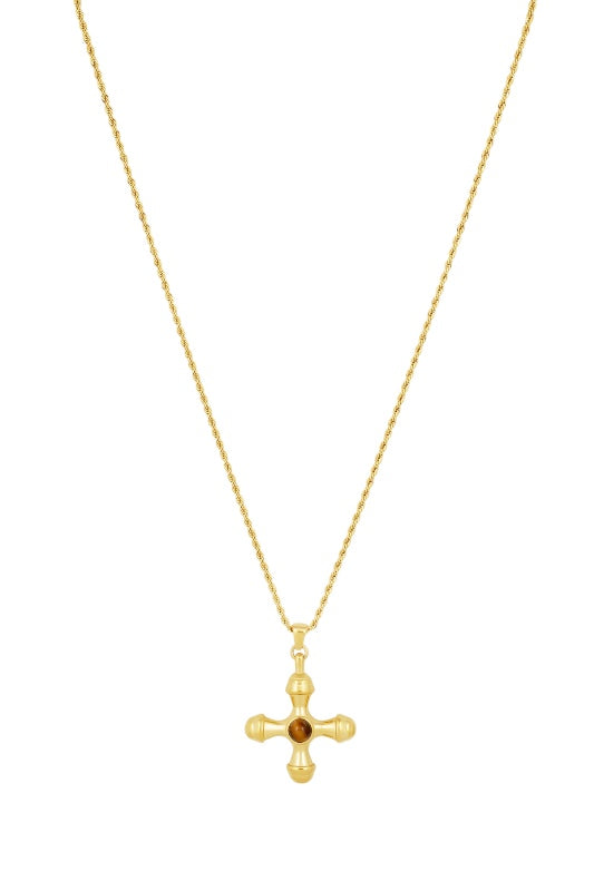 CARRIE CROSS NECKLACE