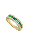 GRACE EMERALD BAND RING