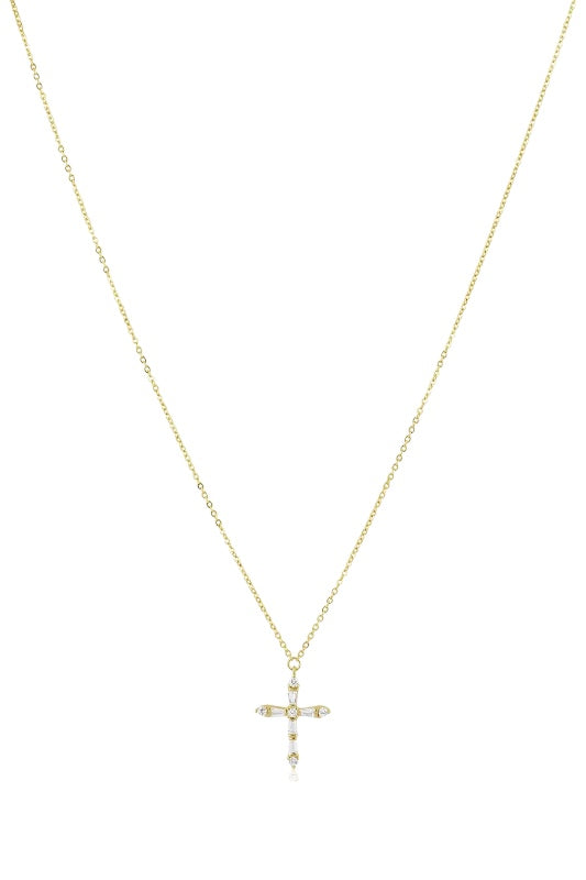 CROSS PENDANT NECKLACE