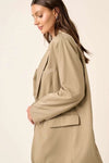 HIGH STANDARDS OVERSIZED BLAZER - OLIVE
