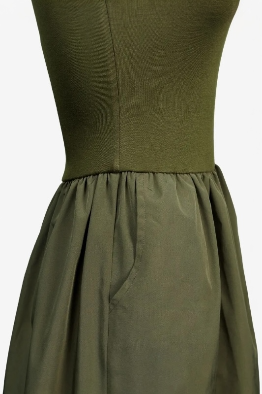 STORM POCKETED STRAPLESS MAXI DRESS