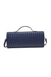 NEVER LET GO WOVEN BAG - NAVY