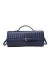 NEVER LET GO WOVEN BAG - NAVY