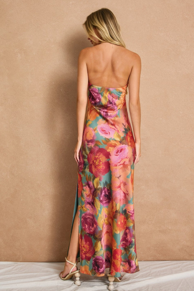 ENCHANTING FLORAL MAXI DRESS