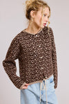 STAY WILD LEOPARD CARDIGAN