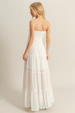 LOVE IS BLIND STRAPLESS MAXI DRESS - FINAL SALE